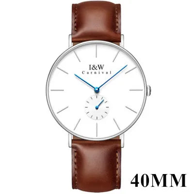 Luxury Sapphire Quartz Watches for Men Waterproof