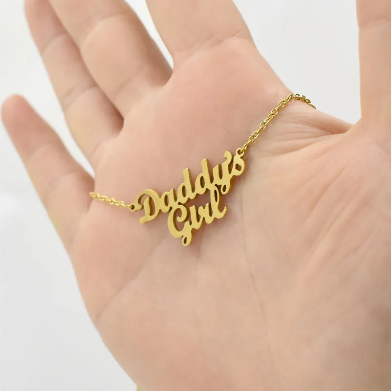 "Daddy's Girl" Pendant Necklace