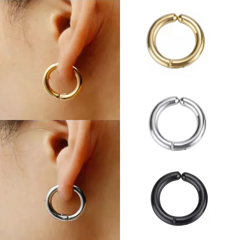 2Pcs Hinged Ear Cuff Clip Earrings