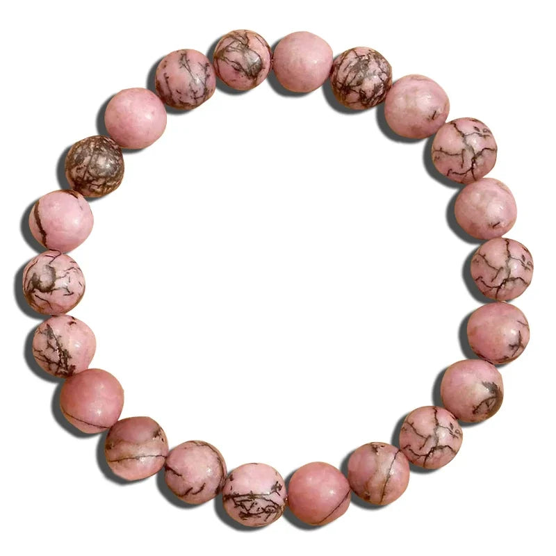 "To My Mom" Natural Bead Stone Bracelet for Women
