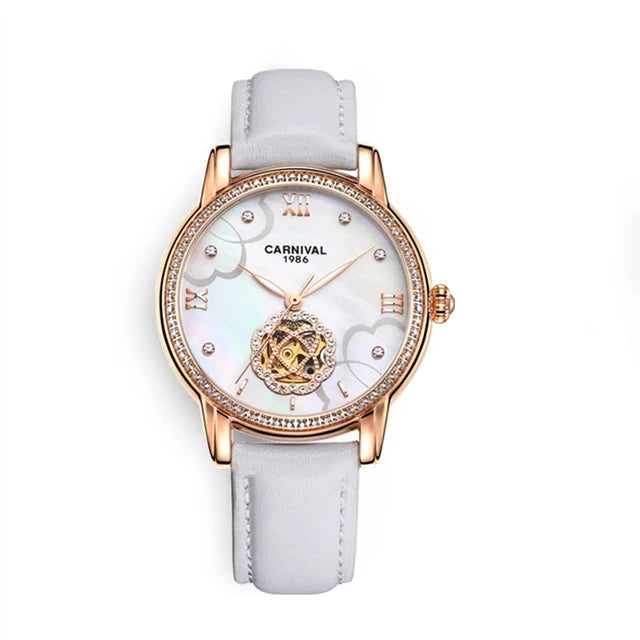 Luxury Mechanical Watches for Women Automatic Movement Waterproof