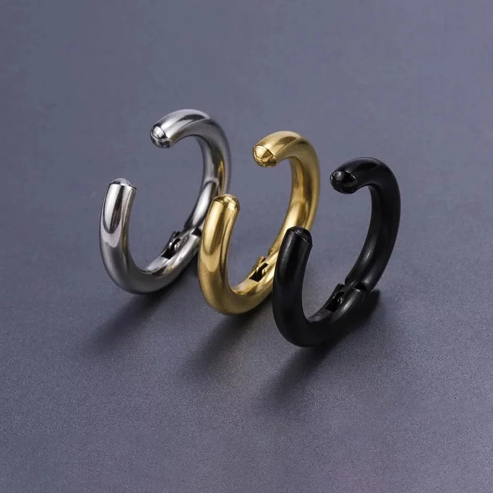 2Pcs Hinged Ear Cuff Clip Earrings