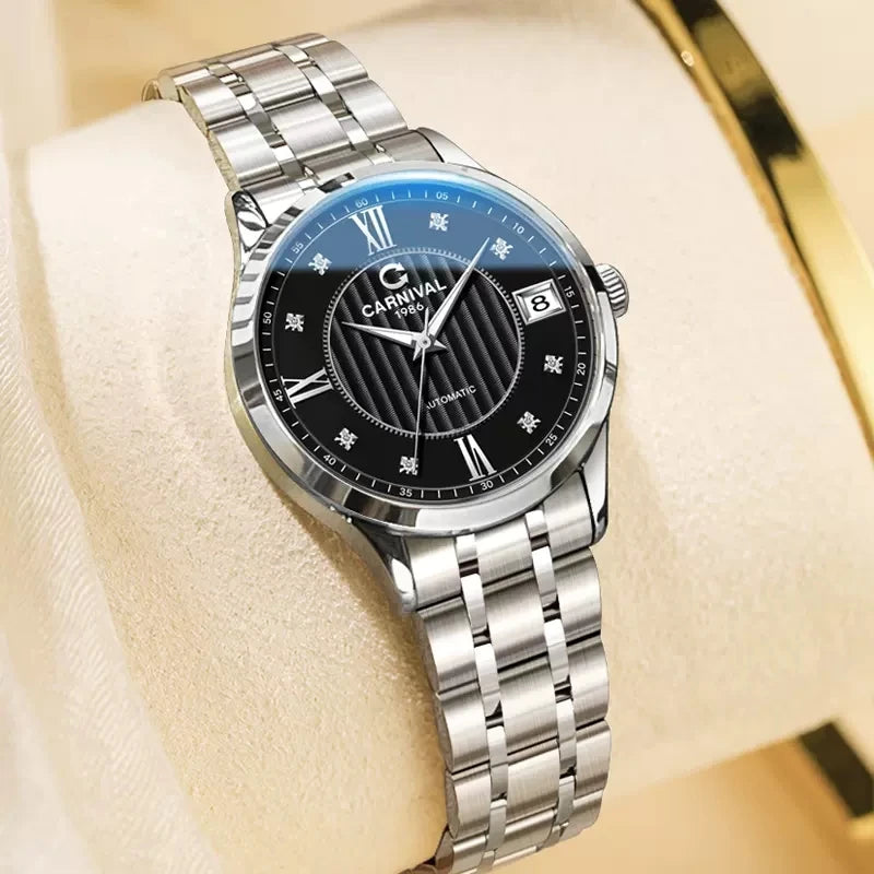 Luxury Automatic Movement Mechanical Waterproof Watches for Women