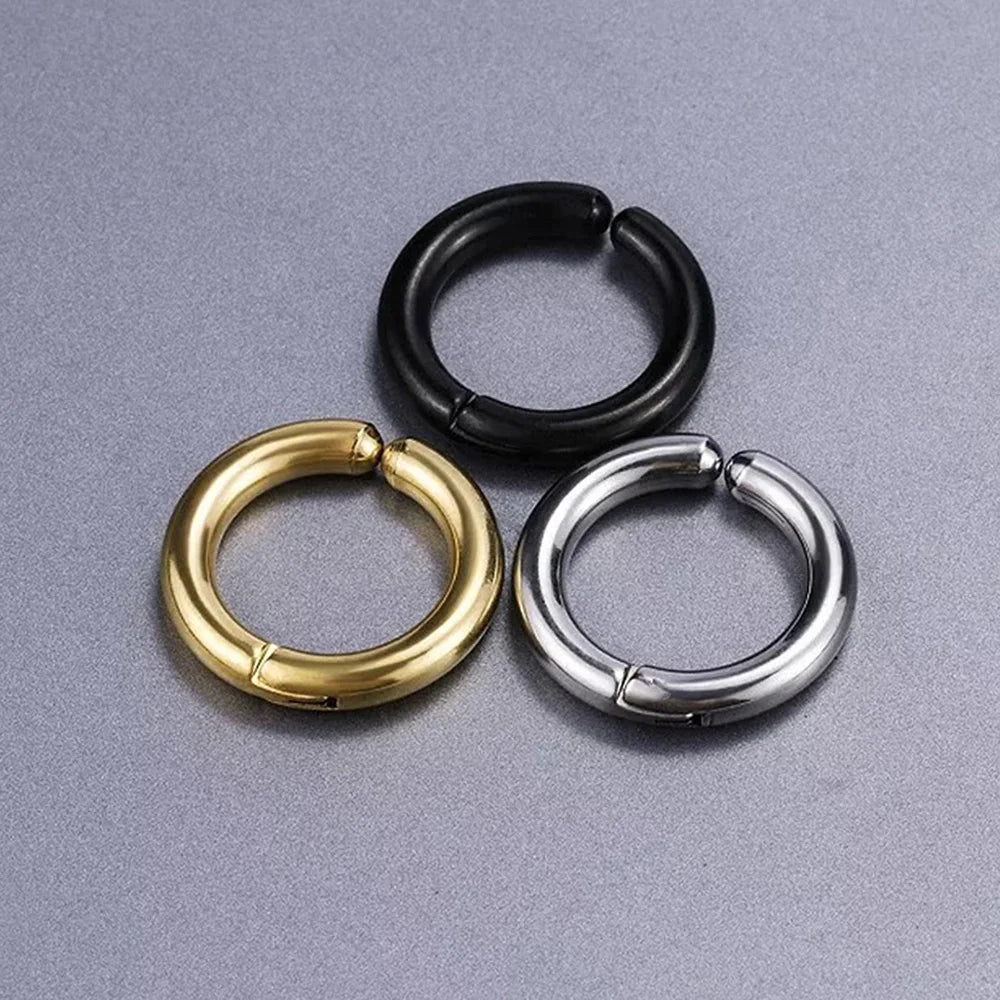 2Pcs Hinged Ear Cuff Clip Earrings
