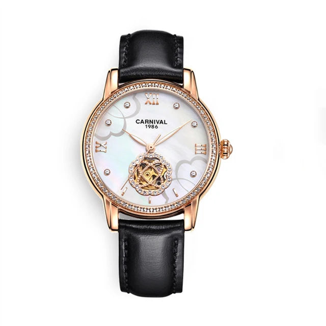 Luxury Mechanical Watches for Women Automatic Movement Waterproof