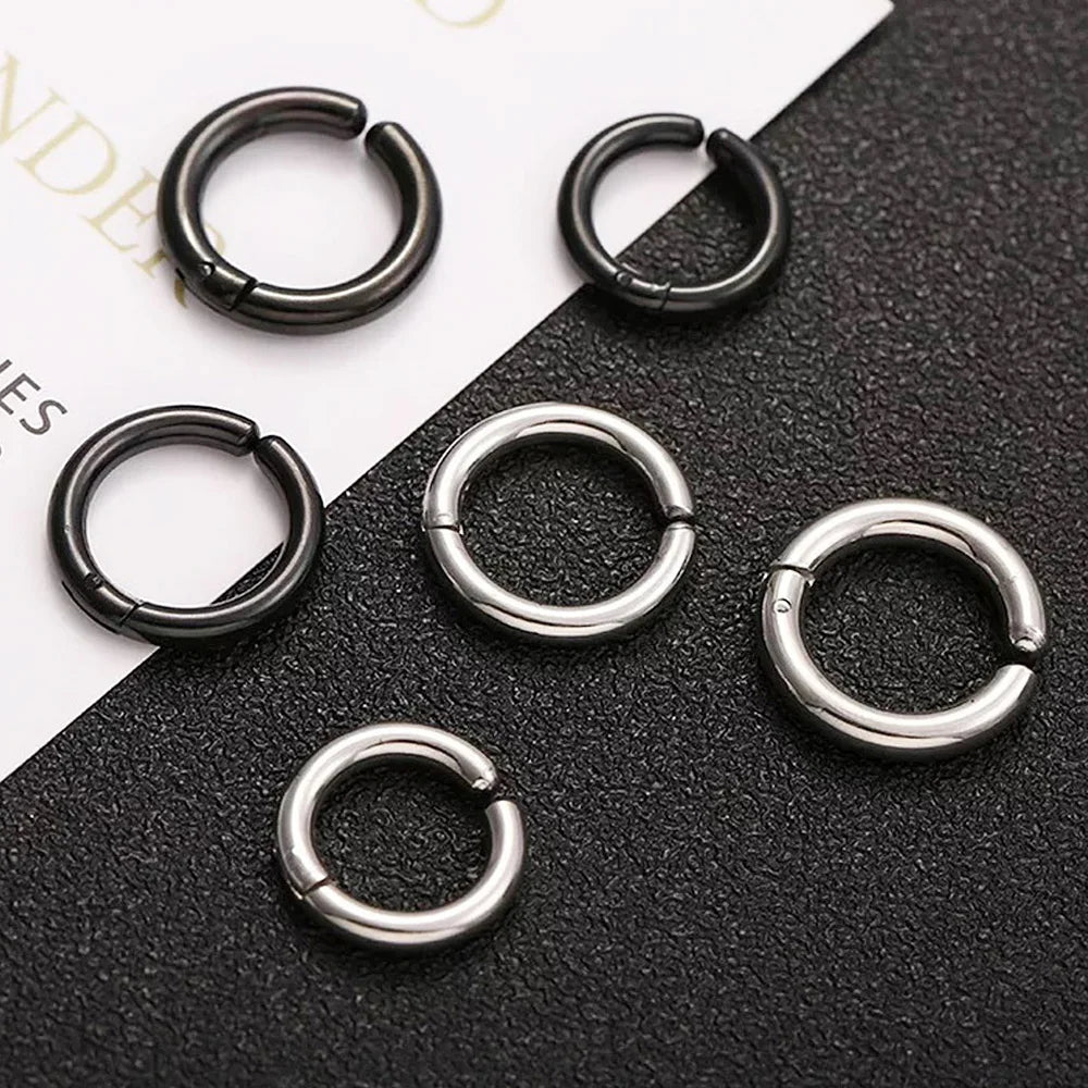 2Pcs Hinged Ear Cuff Clip Earrings