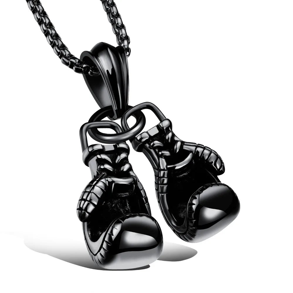 Boxing Gloves Pendant Necklace