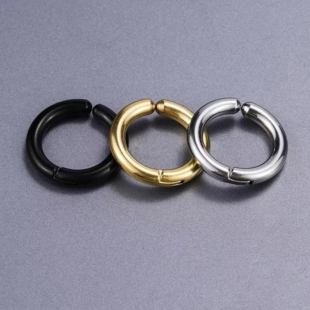 2Pcs Hinged Ear Cuff Clip Earrings