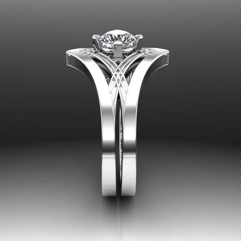 14K Gold Diamond Engagement Ring for Women