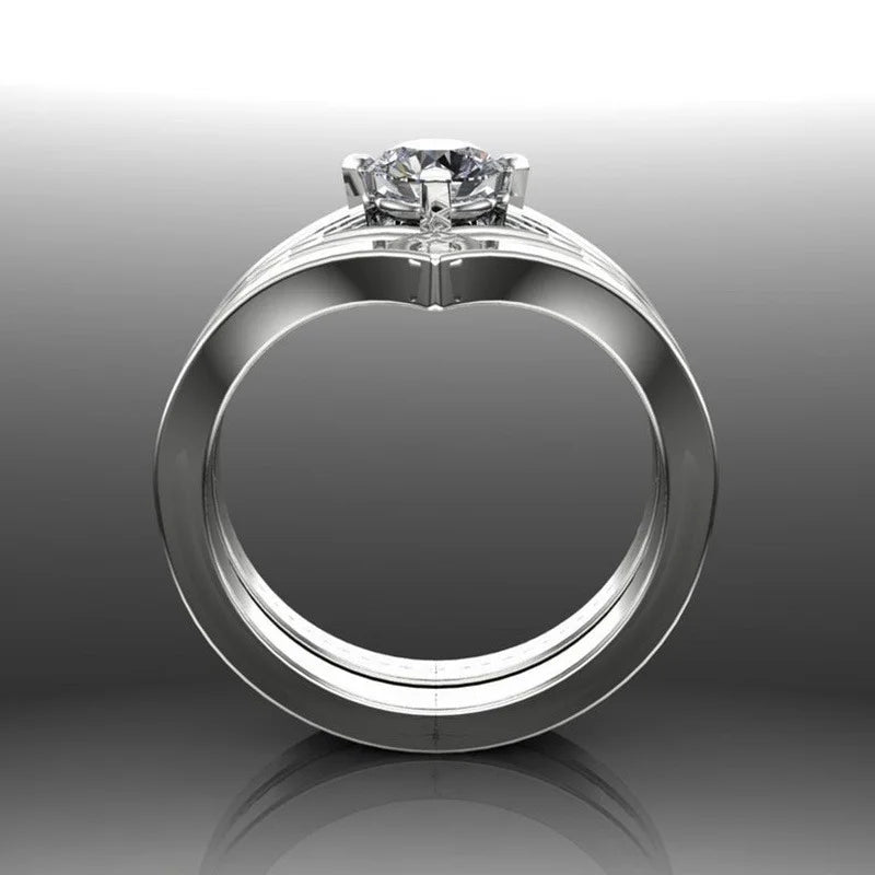 14K Gold Diamond Engagement Ring for Women