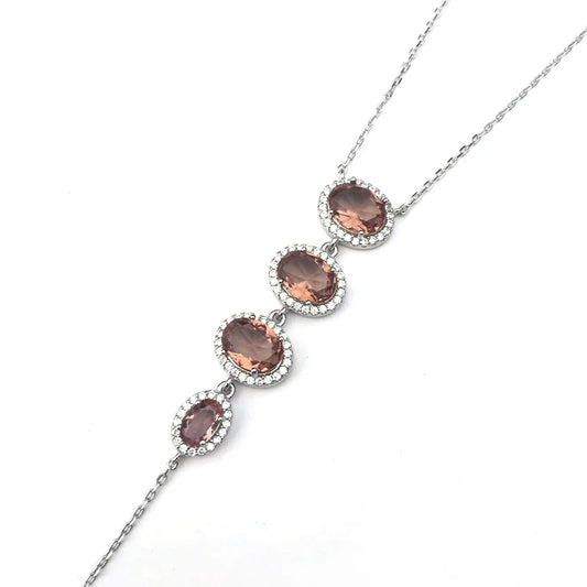 Zultanite Diaspore Gem Stone Sterling Silver Necklace