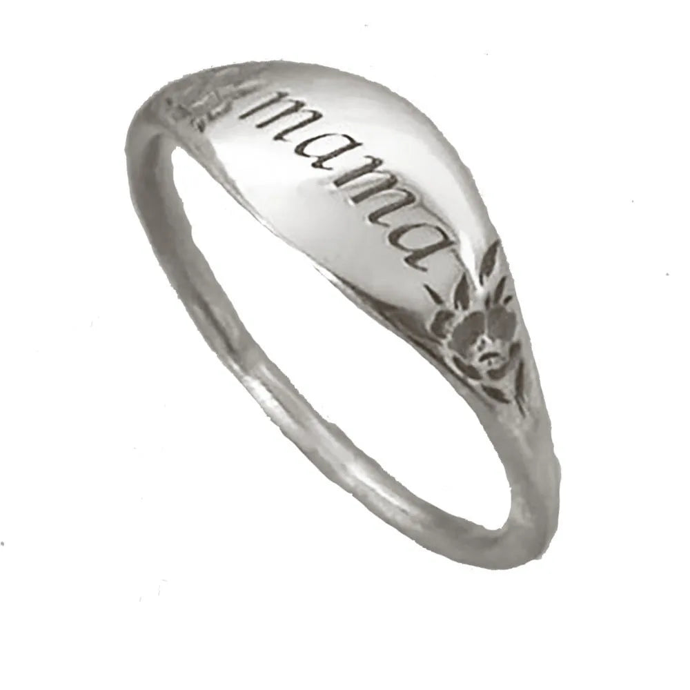 "Mama" Engraved Ring for Women