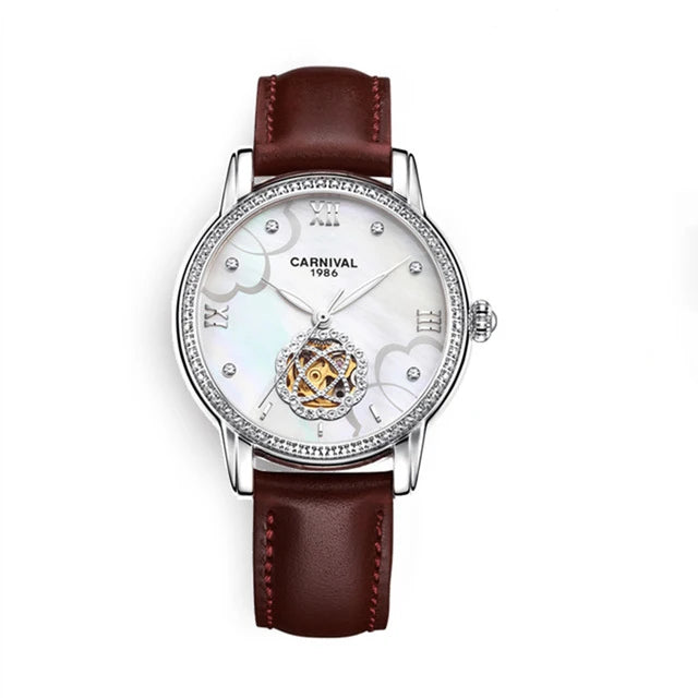 Luxury Mechanical Watches for Women Automatic Movement Waterproof