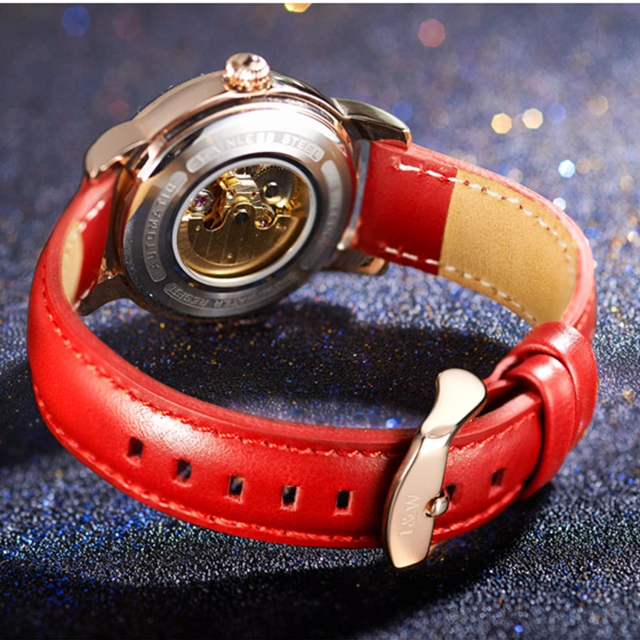 Luxury Mechanical Watches for Women Automatic Movement Waterproof