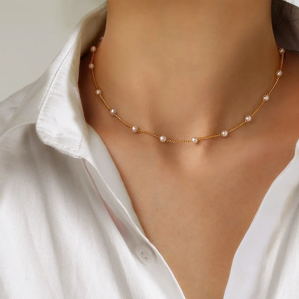 Fine Pearl Necklace for Women