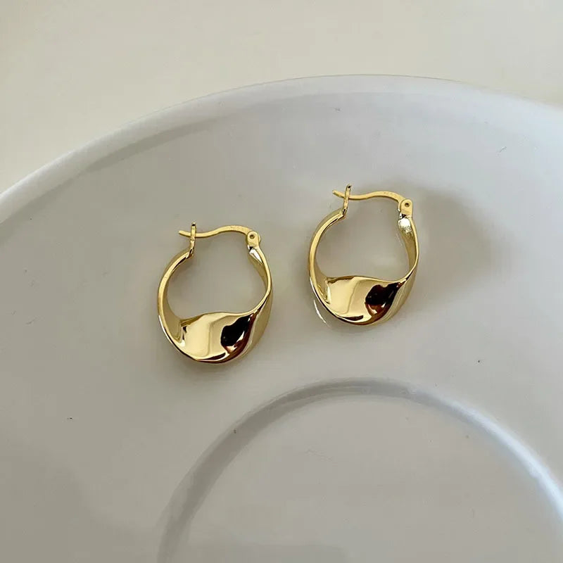 Silver or Gold Dangle Earrings for Women
