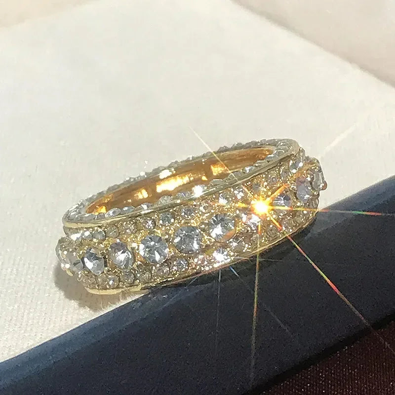 14K Gold Diamond Ring for Women