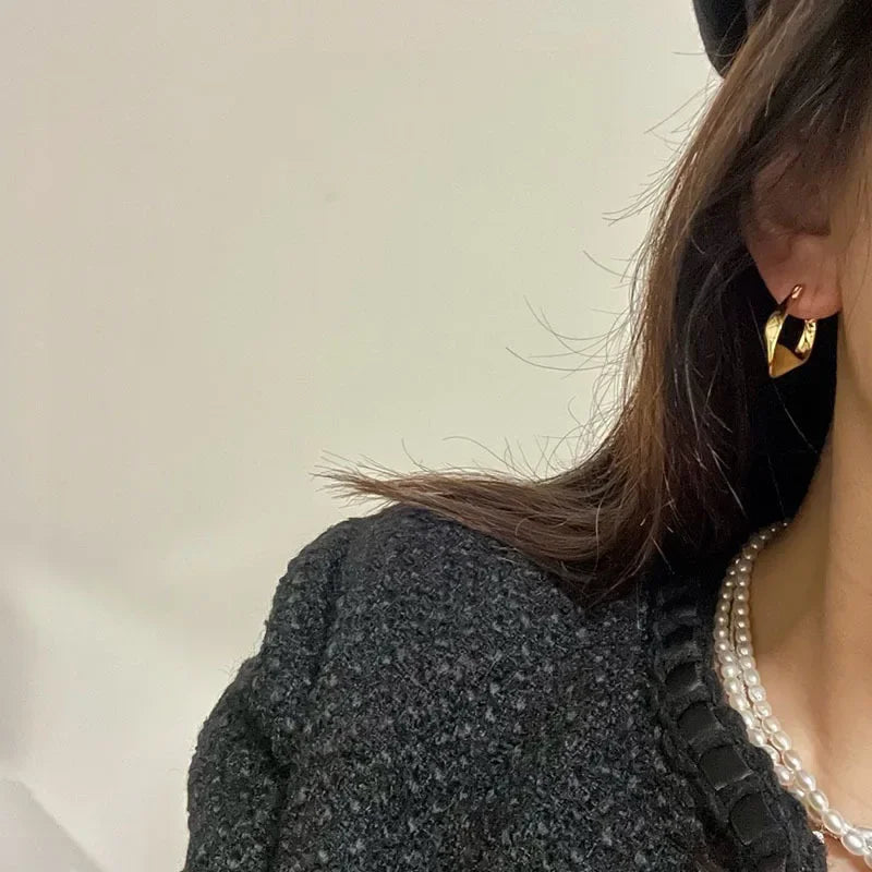 Silver or Gold Dangle Earrings for Women