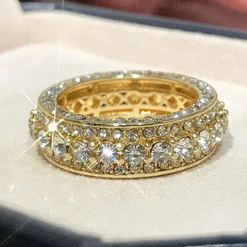 14K Gold Diamond Ring for Women