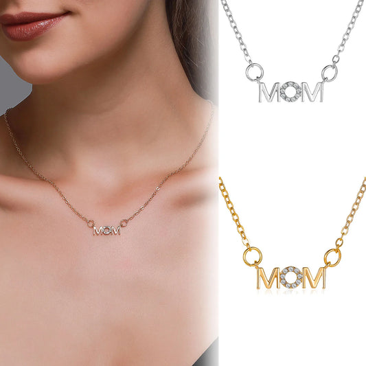 "MOM/MAMA" Pendant Necklaces for Women