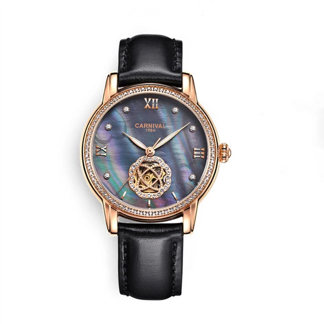 Luxury Mechanical Watches for Women Automatic Movement Waterproof