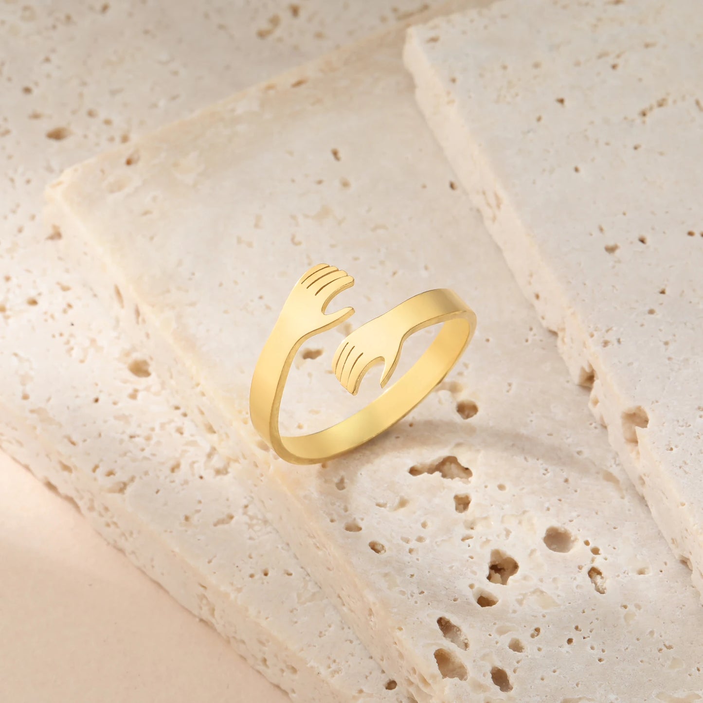 Hug Finger Adjustable Ring