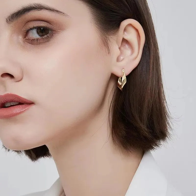 Silver or Gold Dangle Earrings for Women