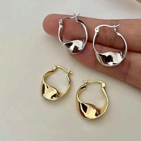Silver or Gold Dangle Earrings for Women