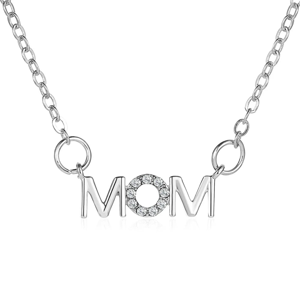"MOM/MAMA" Pendant Necklaces for Women