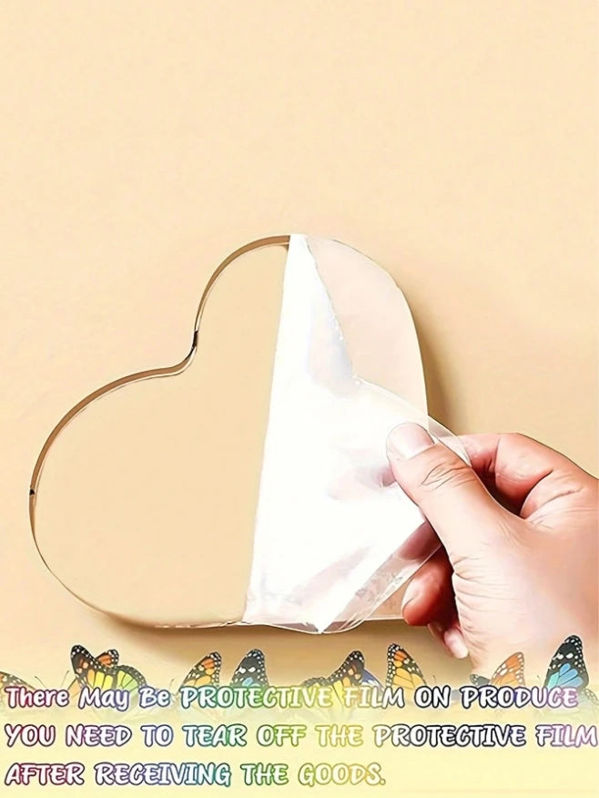 "To My Man" Engraved Heart-Shaped Glass Plaque