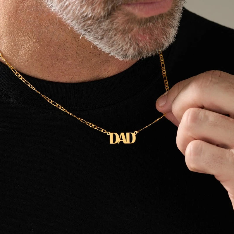 "DAD" Pendant Necklace for Men