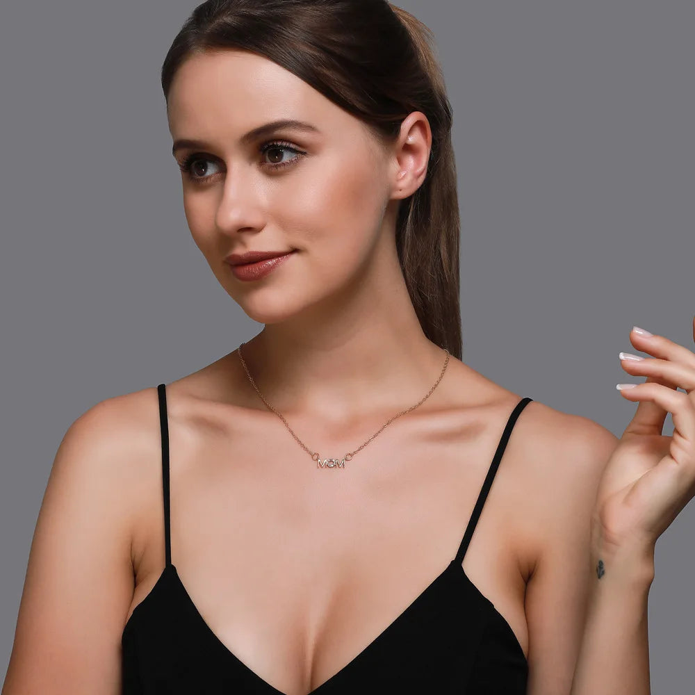 "MOM/MAMA" Pendant Necklaces for Women
