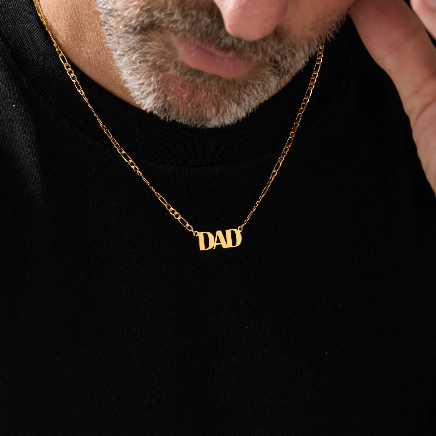 "DAD" Pendant Necklace for Men