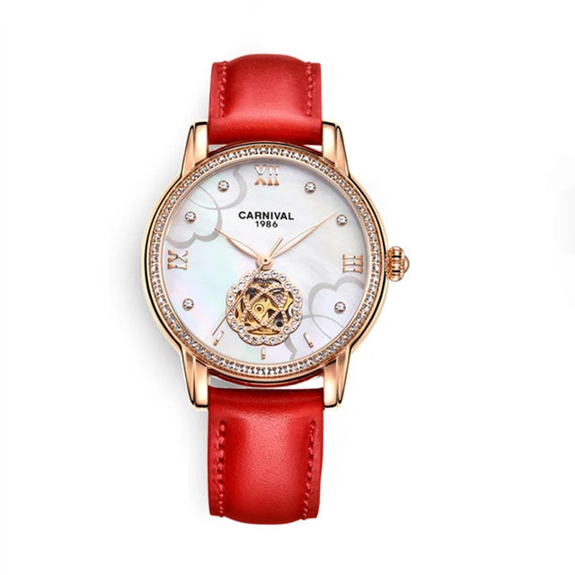Luxury Mechanical Watches for Women Automatic Movement Waterproof