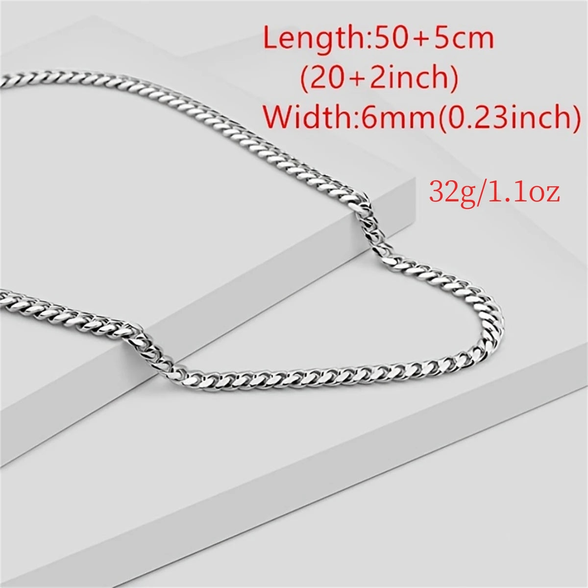 "To My Dad" Link Chain Necklace for Men