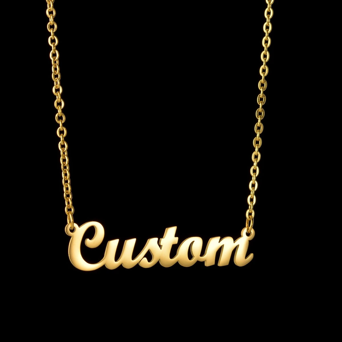 Custom Name Personalized Bracelet and Necklace Set (also sold separately)