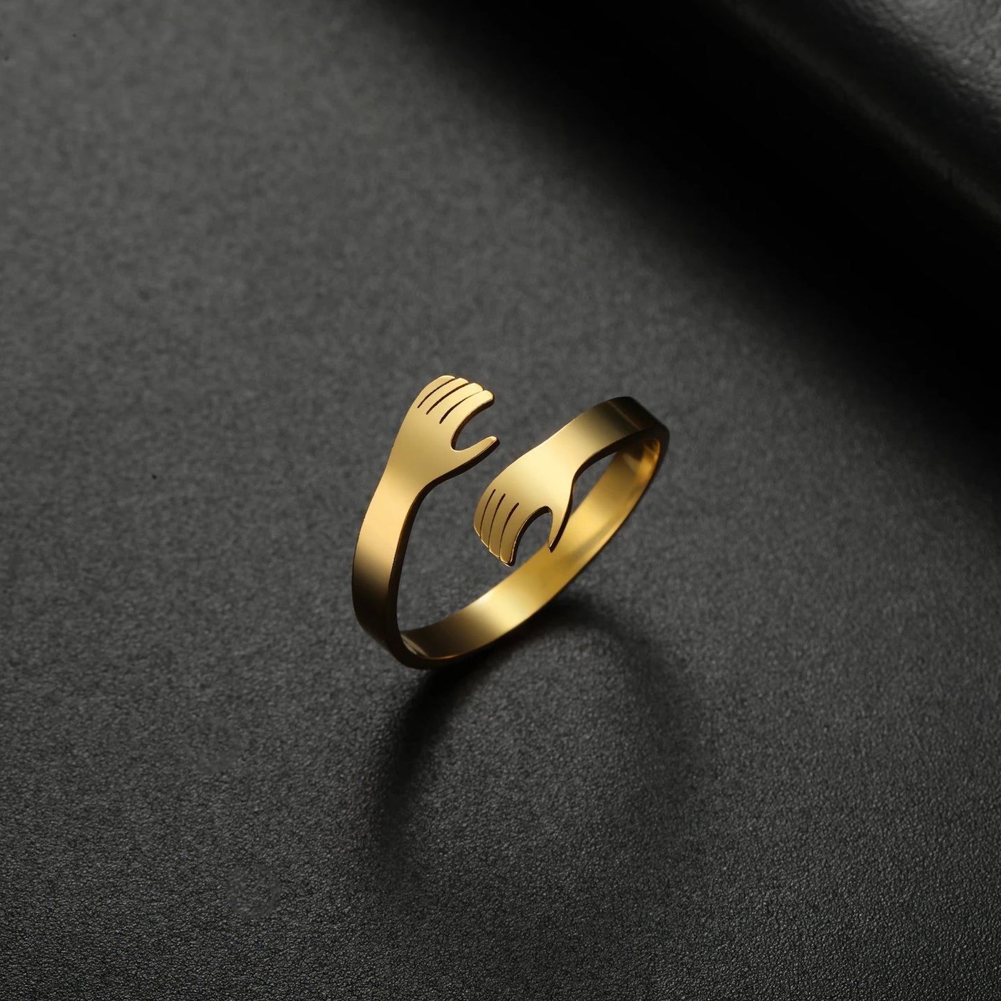 Hug Finger Adjustable Ring